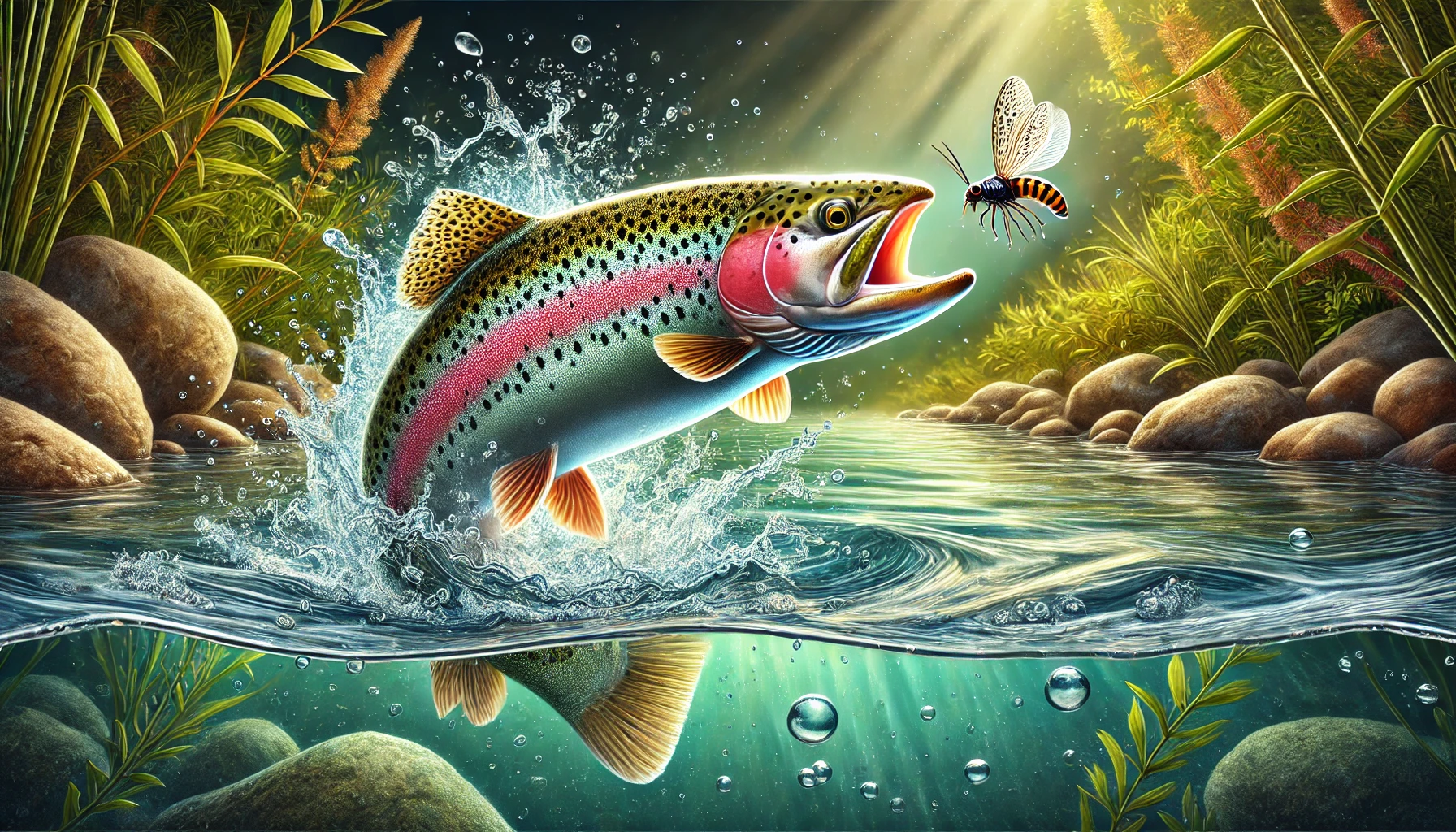 Trout Insect トラウトの感覚器官と捕食行動の秘密 - To Be Nice Life